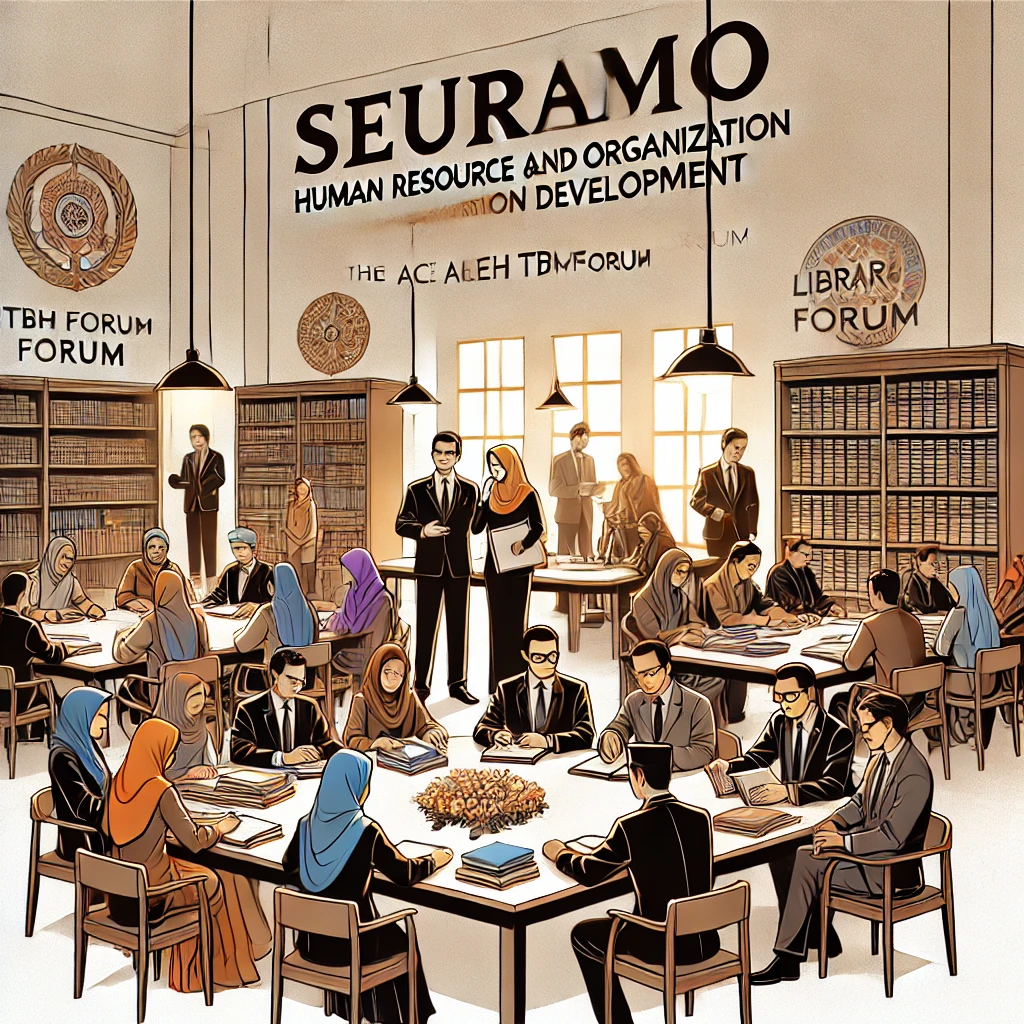 DALL·E 2024-11-02 11.58.08 - An elegant illustration representing the 'Seuramo' program, part of the Human Resource and Organization Development Sector of the Aceh TBM Forum. The DALL·E 2024-11-02 11.58.08 - An elegant illustration representing the 'Seuramo' program, part of the Human Resource and Organization Development Sector of the Aceh TBM Forum. The