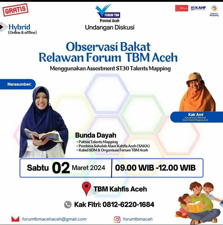 pemetaan bakat Acara 2